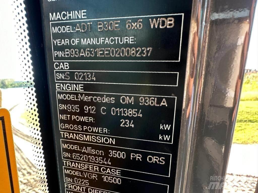 Bell B30E 铰接式自卸车