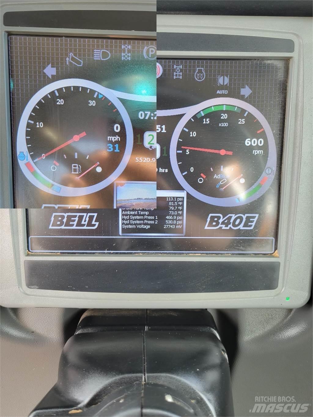 Bell B40E 铰接式自卸车