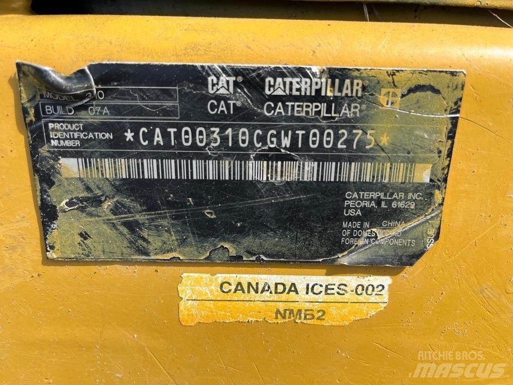 CAT 310 履带挖掘机