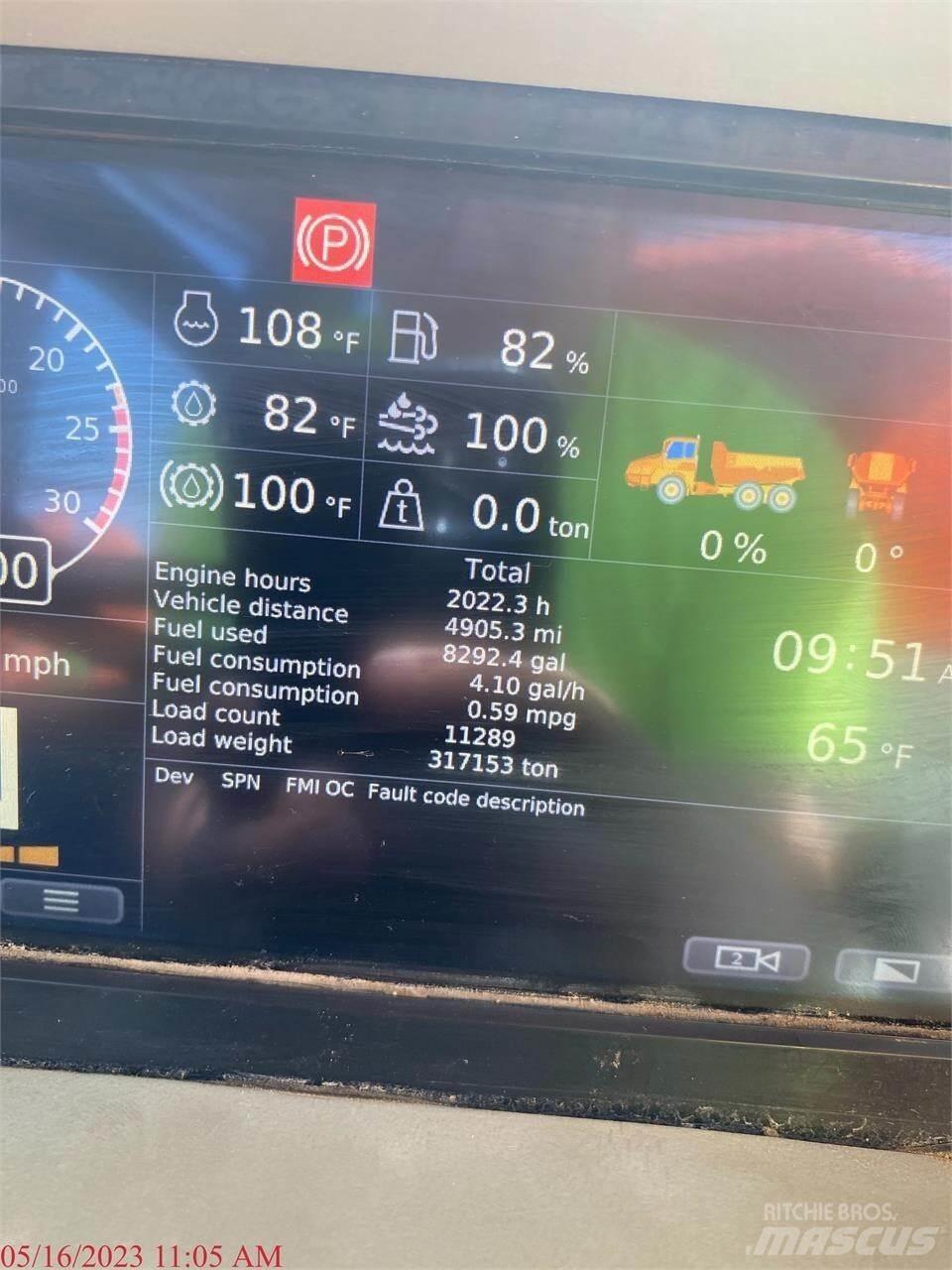 Doosan DA40-5 铰接式自卸车