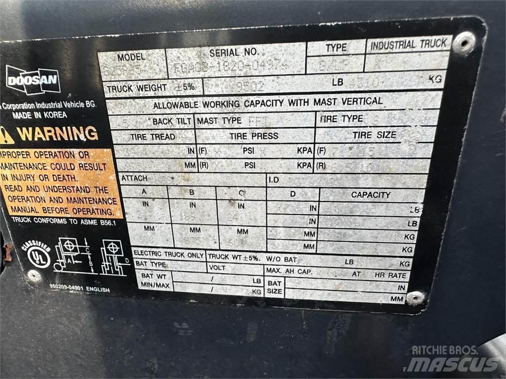 Doosan G25P-5 其他叉车