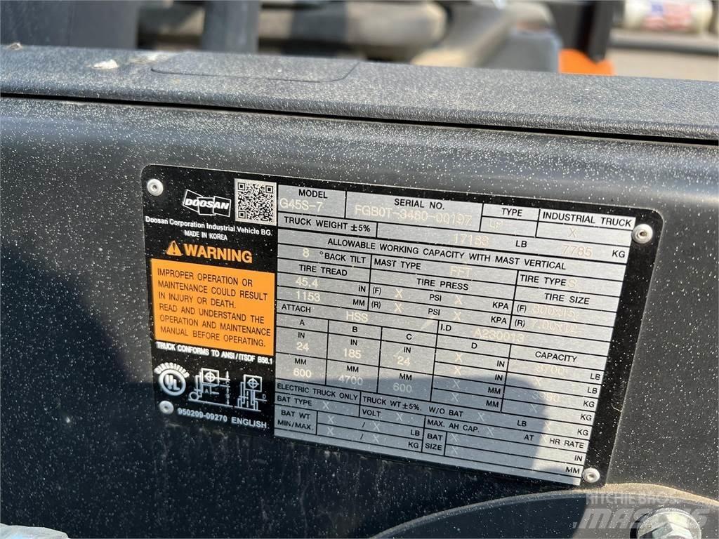 Doosan G45S-7 其他叉车