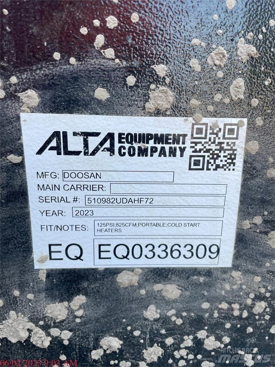 Doosan XP825 压缩机