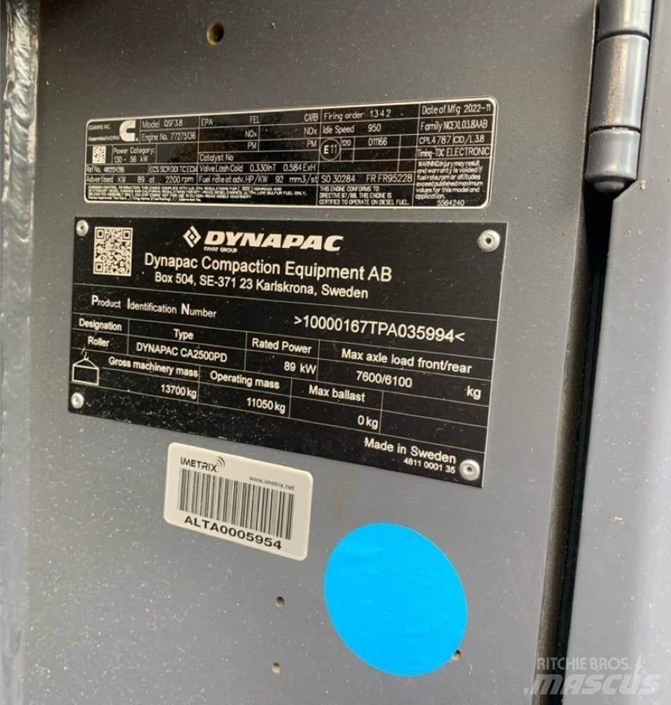 Dynapac CA2500PD 垃圾压实机