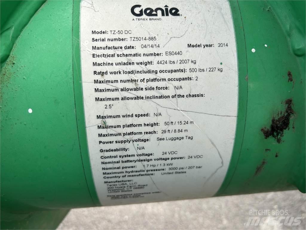Genie TZ50 拖拉移动式高空作业平台