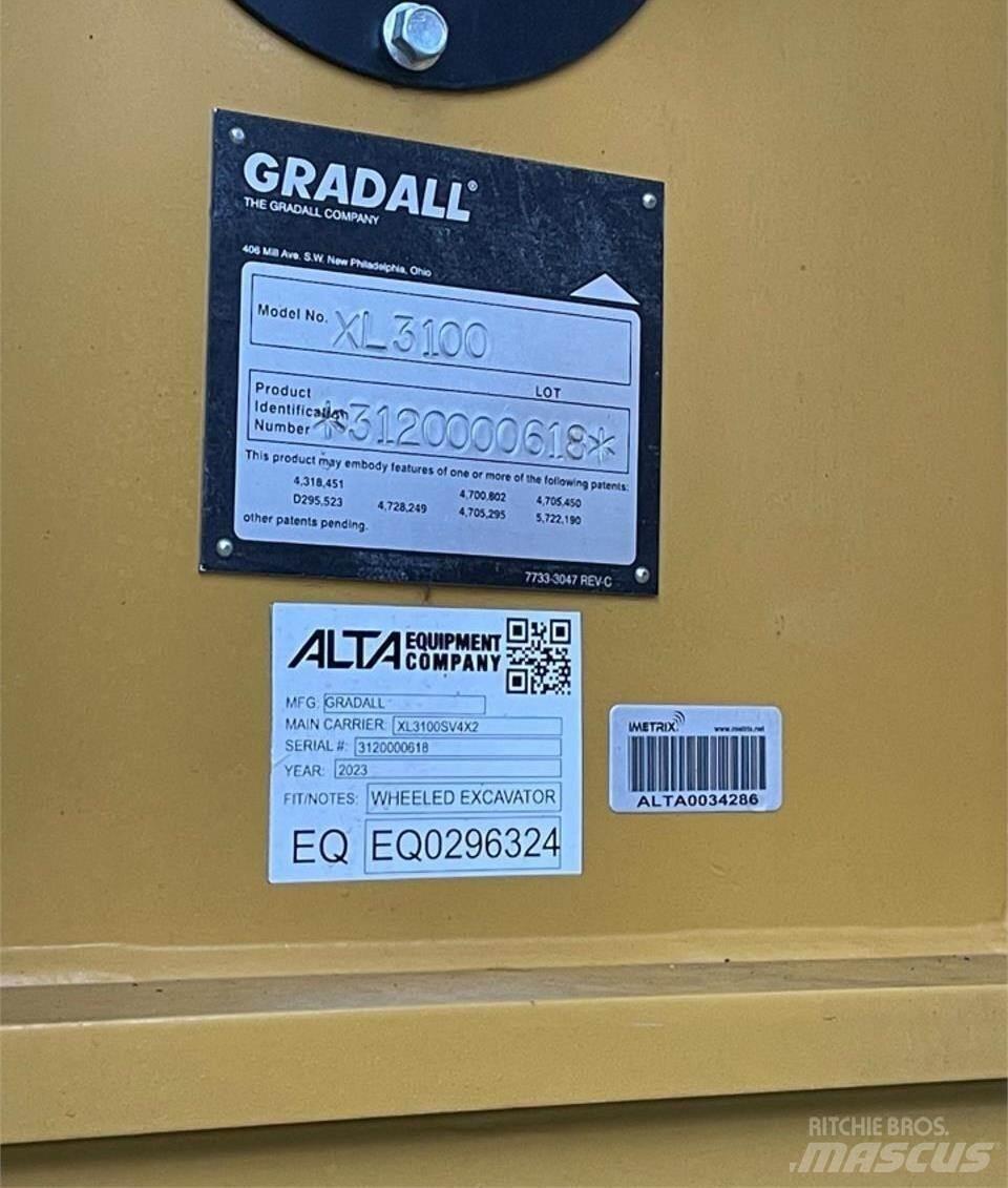 Gradall XL3100 V 轮式挖掘机