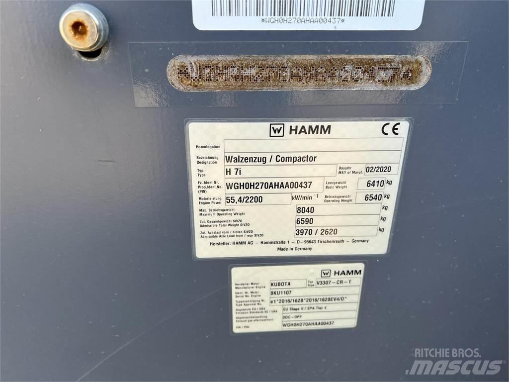 Hamm H7I 双轮压路机