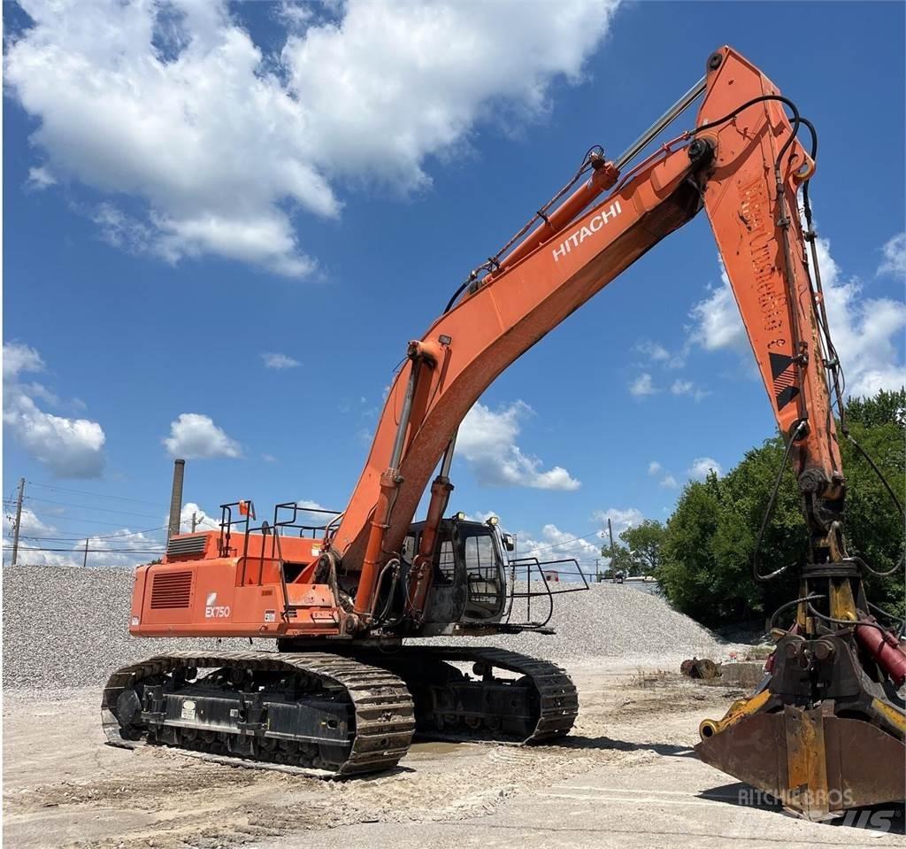 Hitachi EX750-5 履带挖掘机