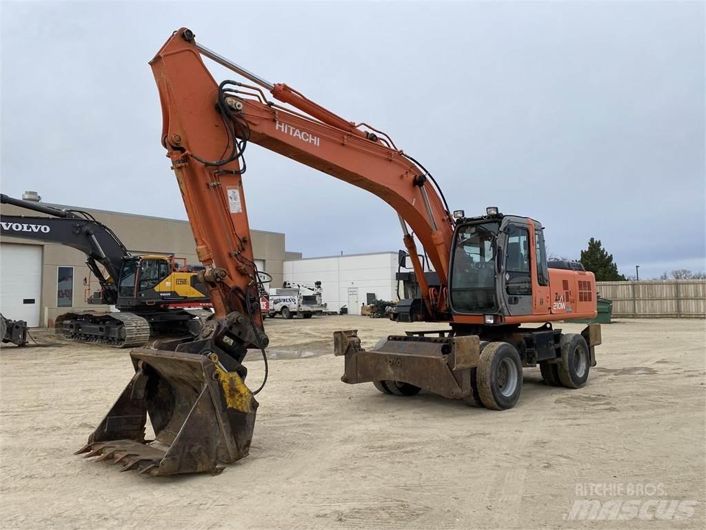 Hitachi ZX210W 轮式挖掘机