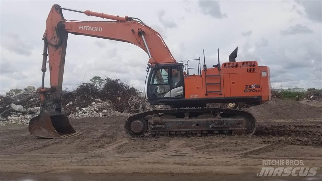 Hitachi ZX670 LC-5B 履带挖掘机