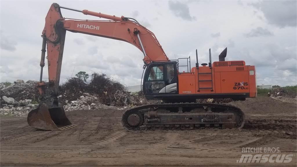 Hitachi ZX670 LC-5B 履带挖掘机