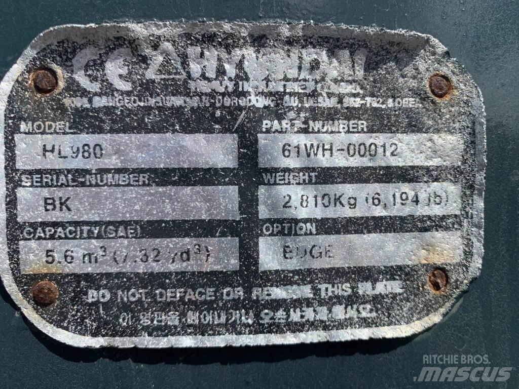 Hyundai HL980 轮式装载机