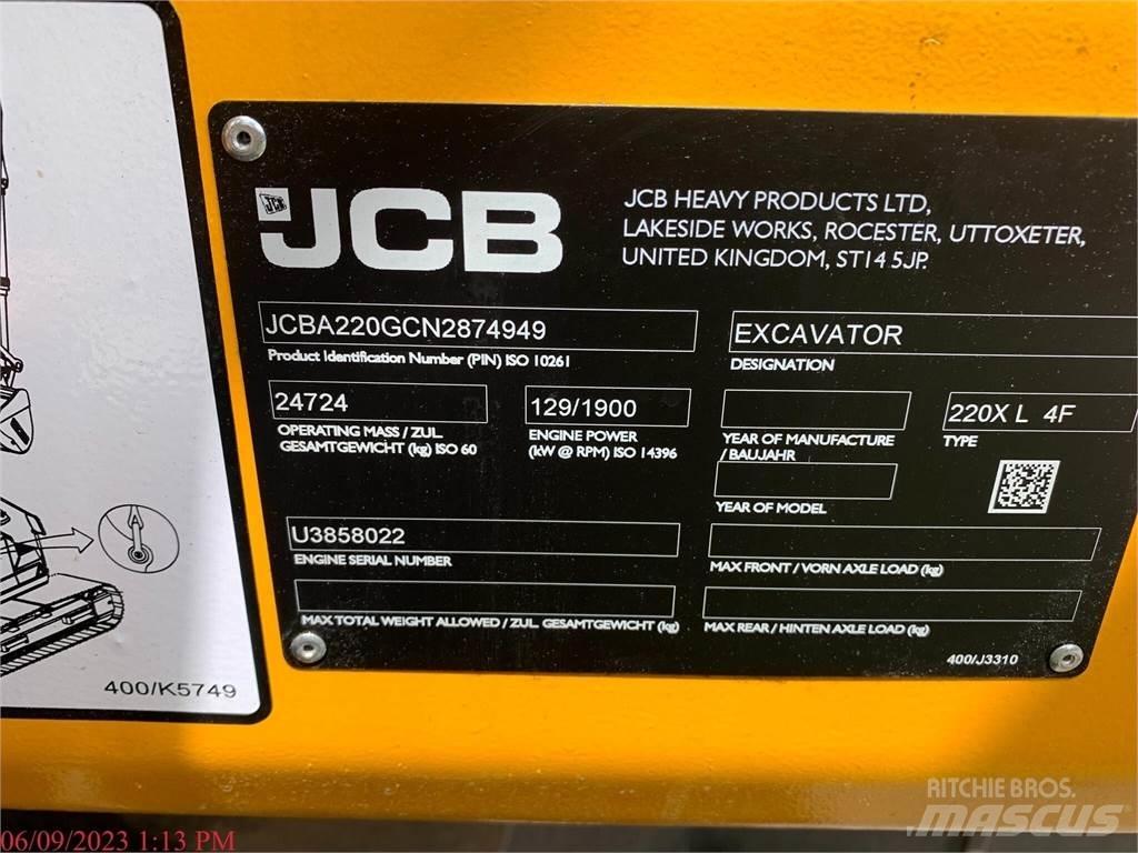 JCB 220X 履带挖掘机