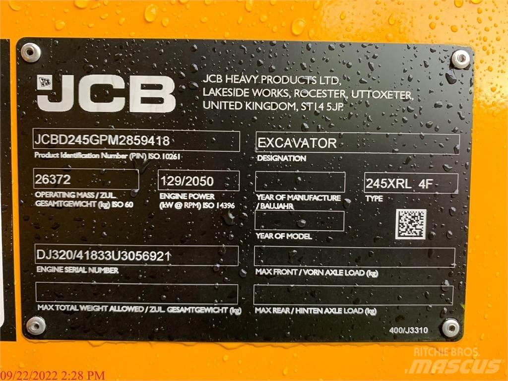 JCB 245XR 履带挖掘机