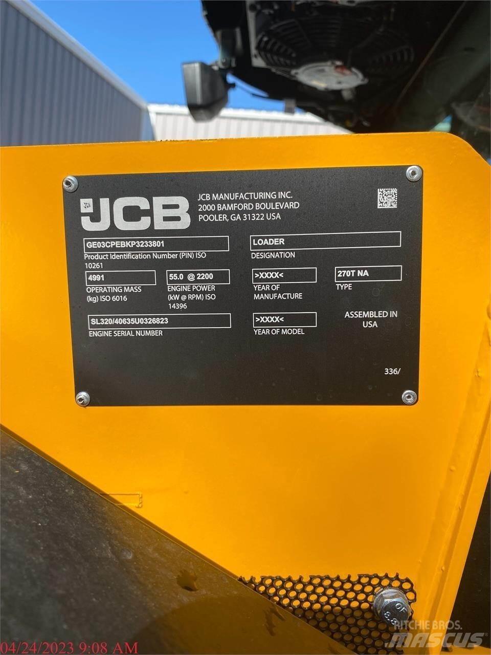 JCB 270T 滑移装载机