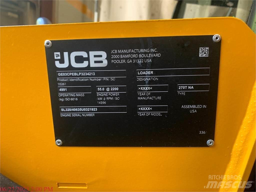 JCB 270T 滑移装载机