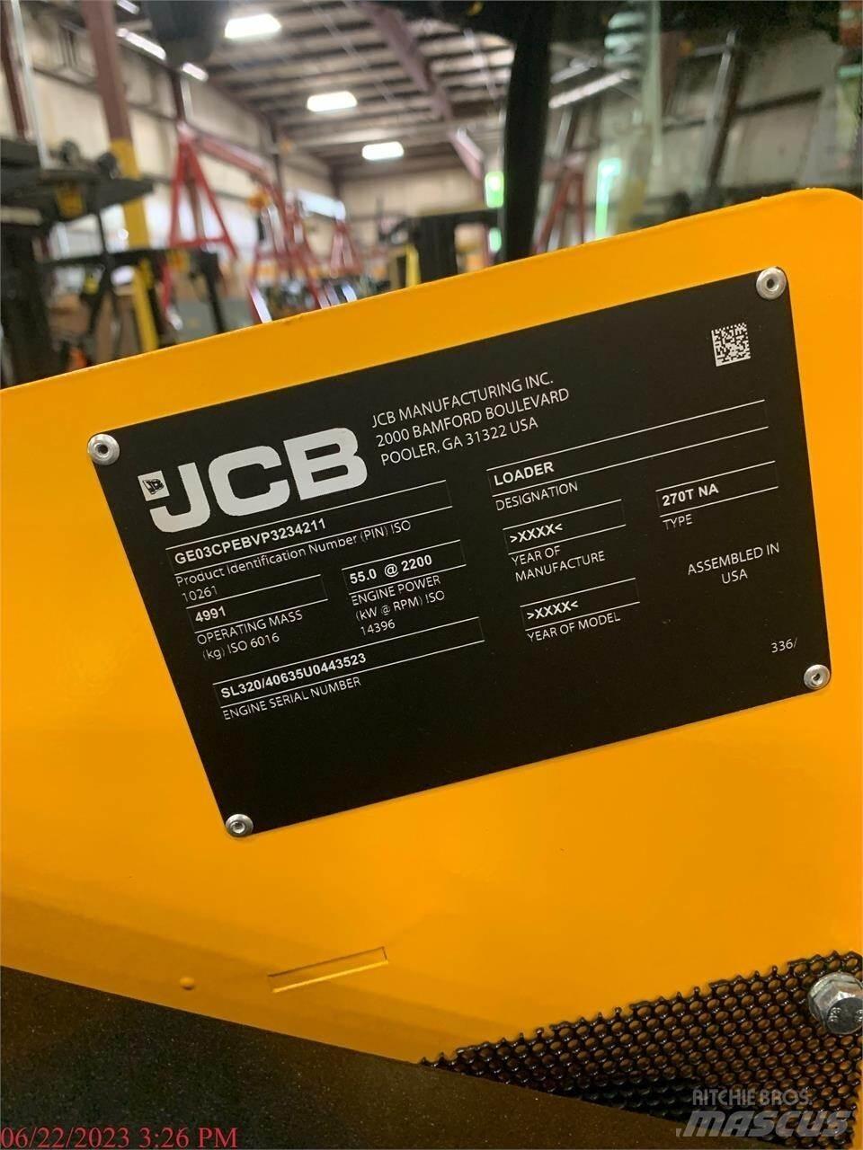 JCB 270T 滑移装载机
