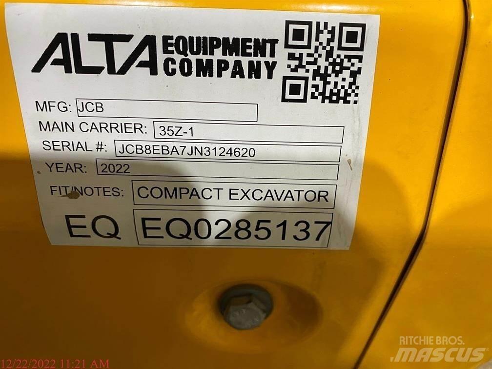 JCB 35Z-1 小型挖掘机