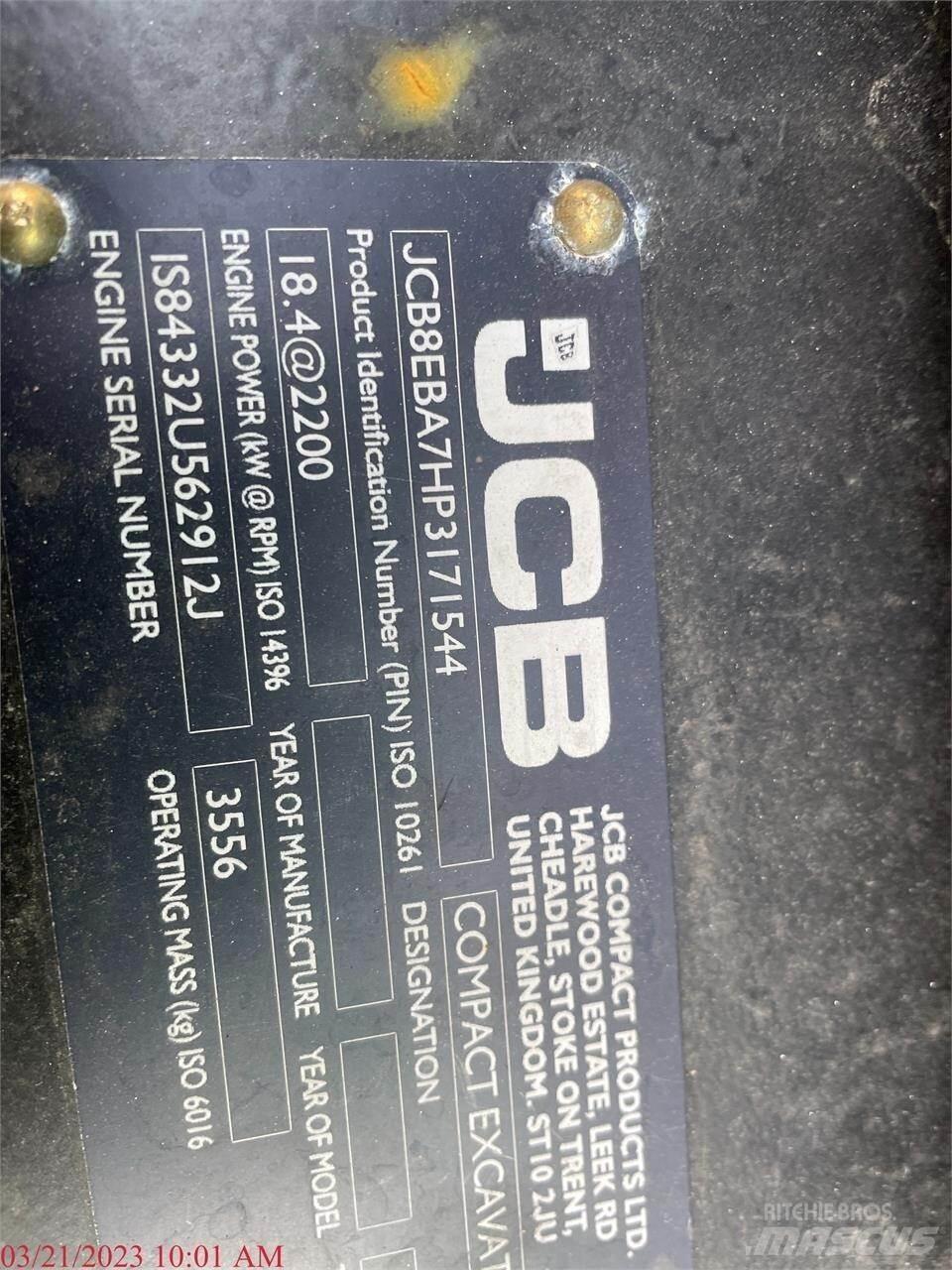 JCB 35Z-1 小型挖掘机