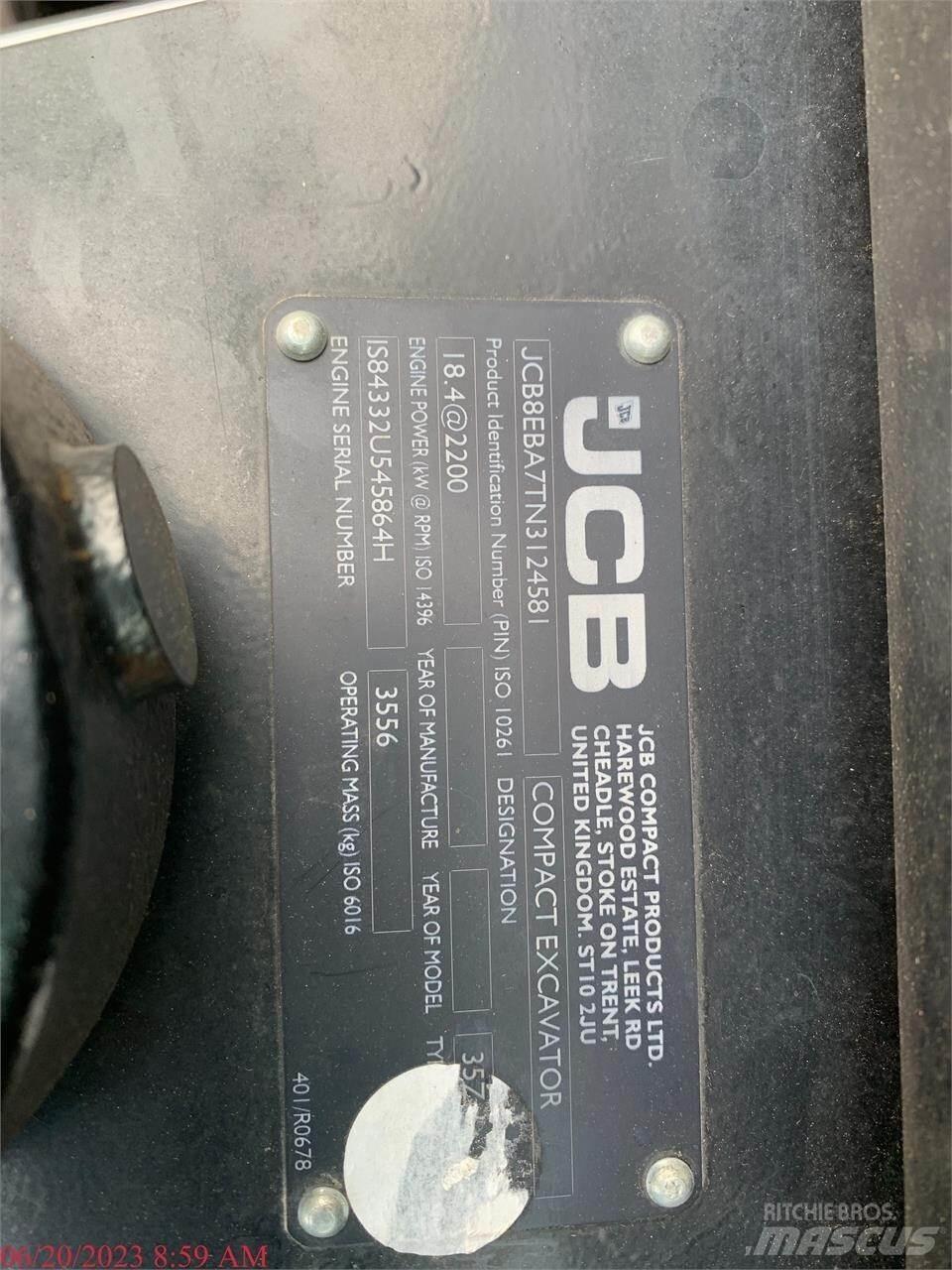 JCB 35Z-1 小型挖掘机