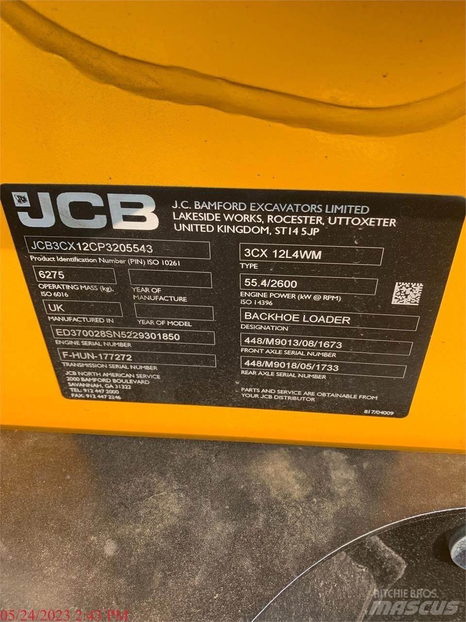 JCB 3CX 反铲装载机