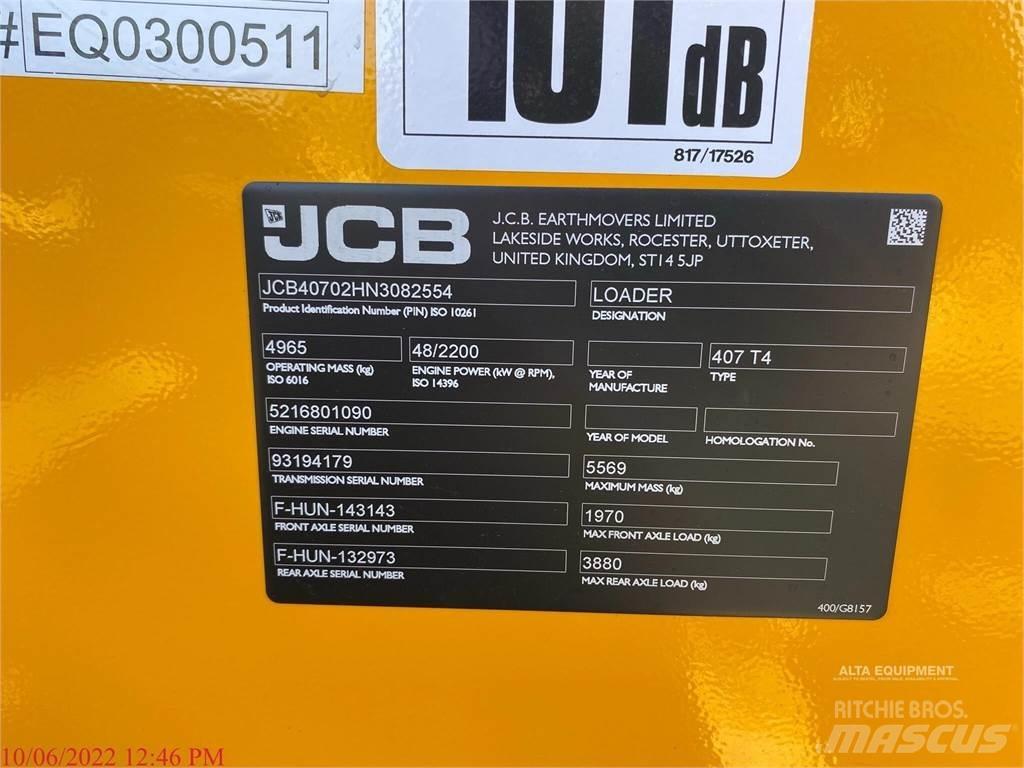 JCB 407 轮式装载机