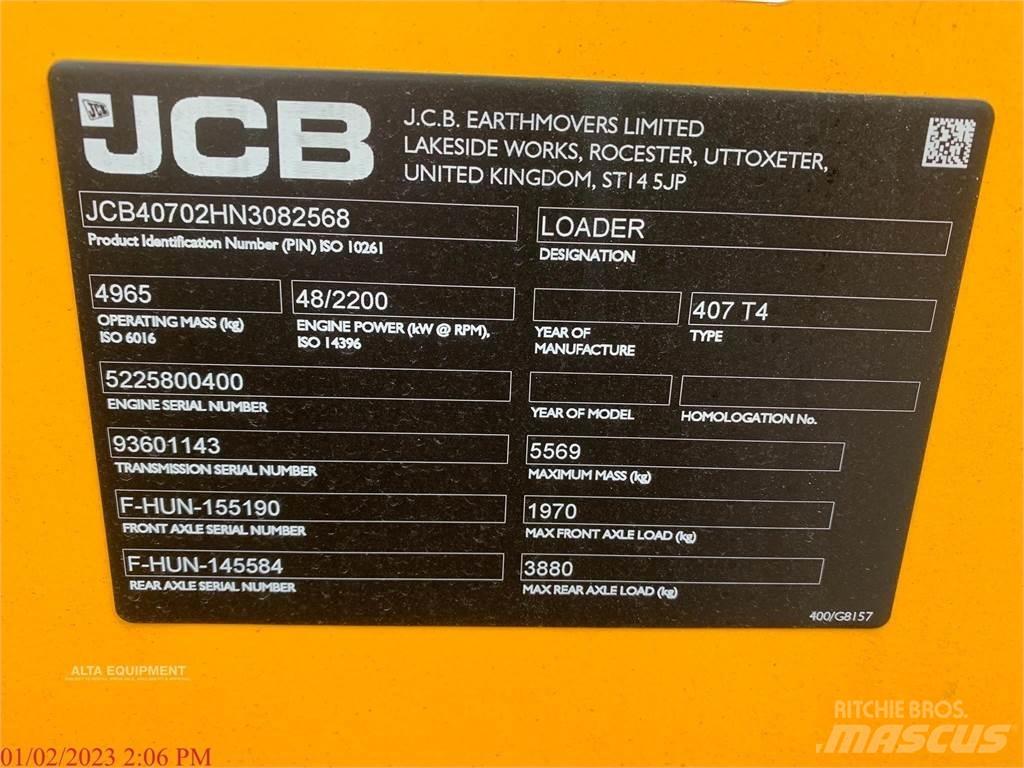 JCB 407B 轮式装载机