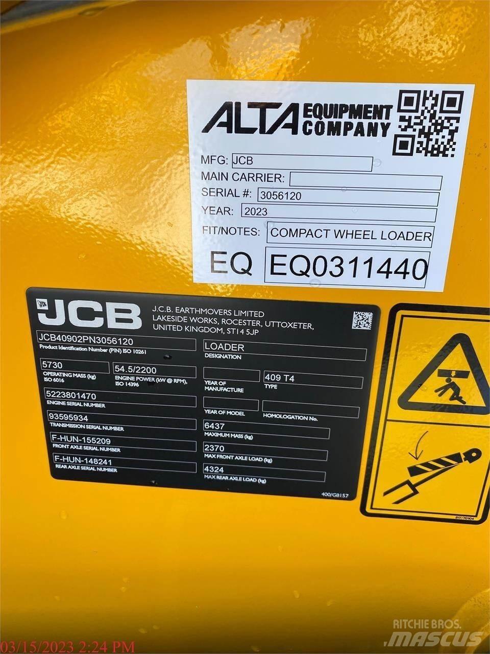 JCB 409 轮式装载机
