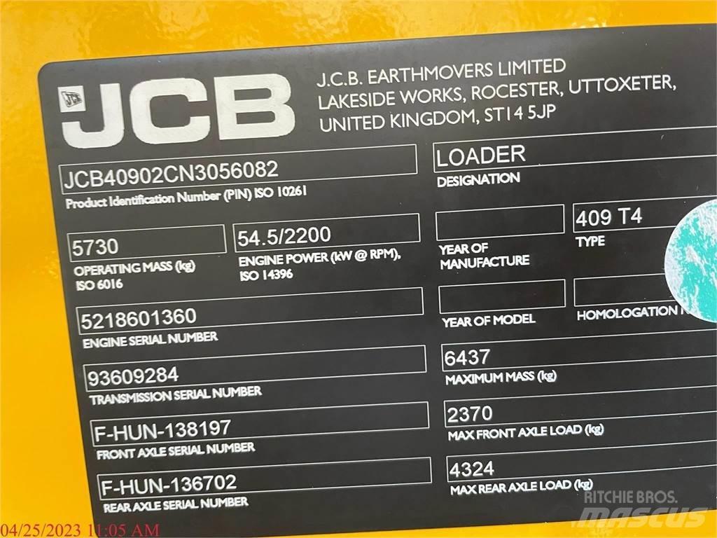 JCB 409 轮式装载机