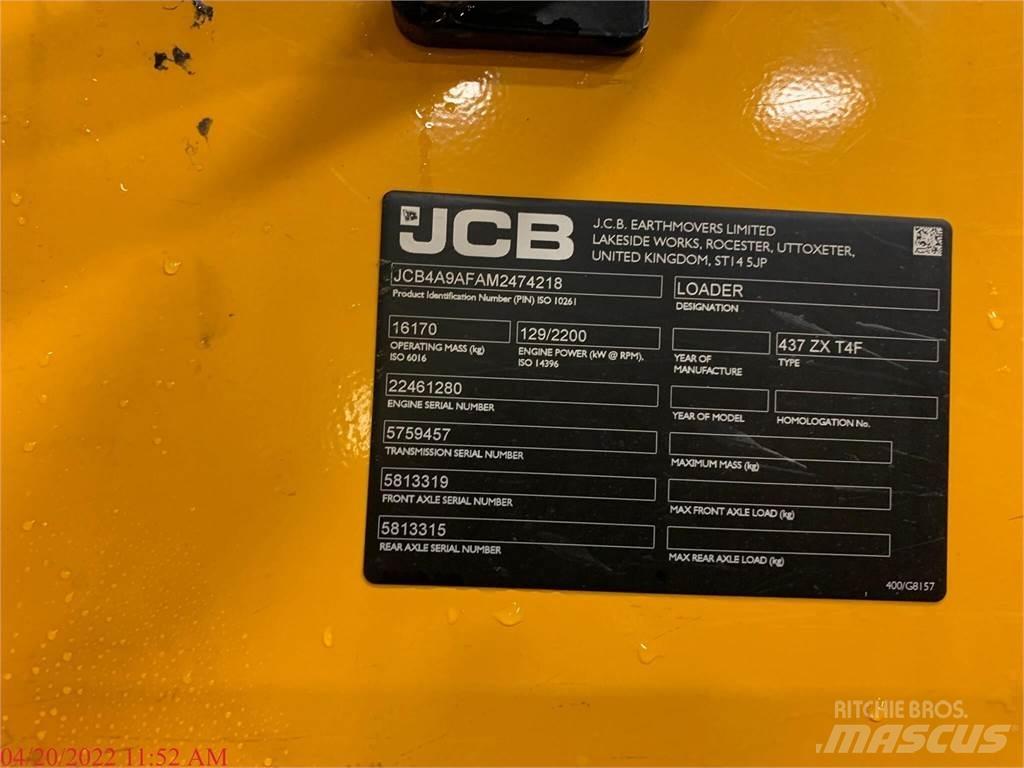 JCB 437ZX 轮式装载机