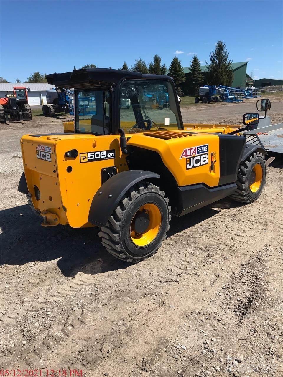 JCB 505-20TC 伸缩臂叉装车|叉装车