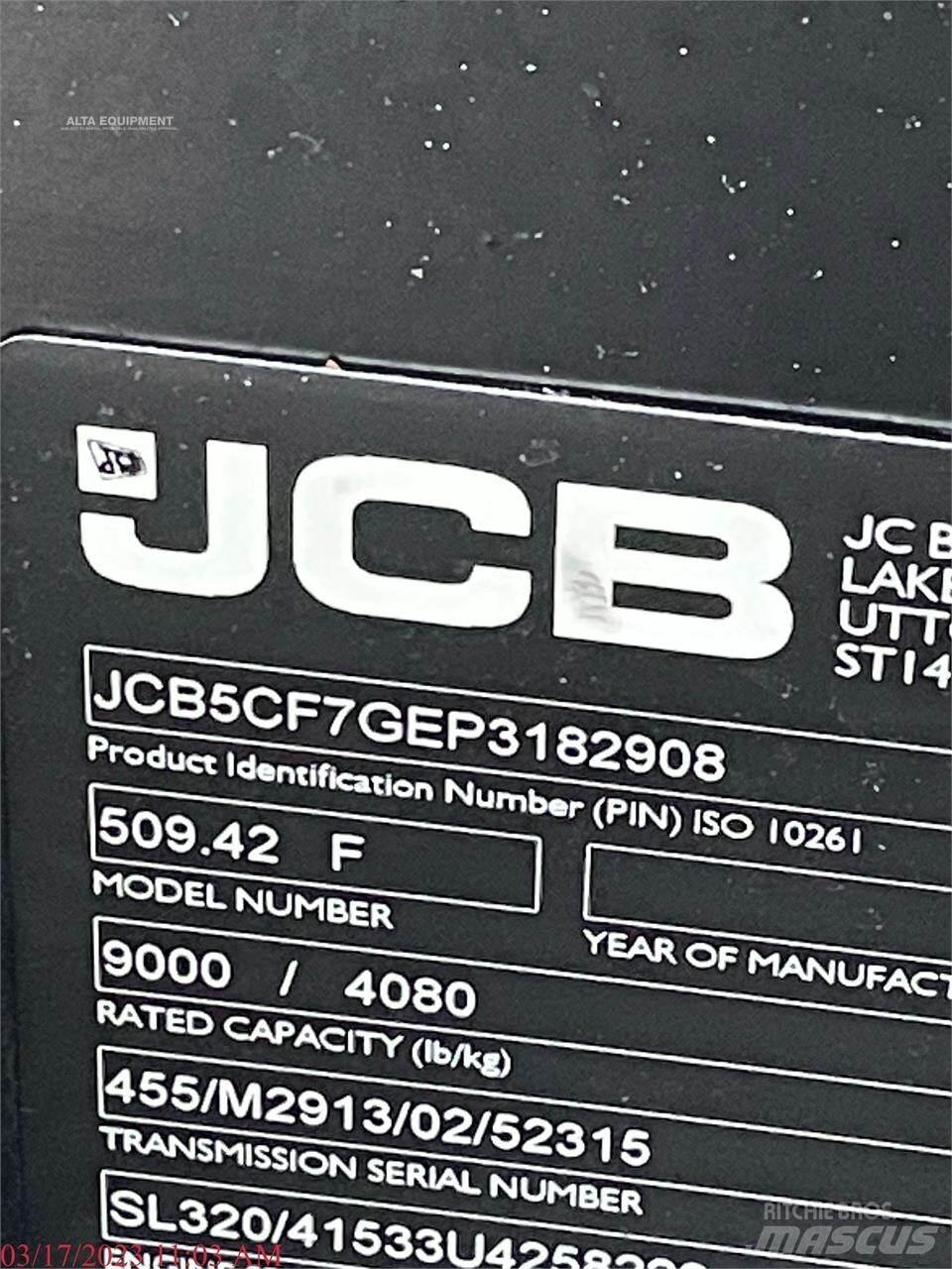 JCB 509-42 伸缩臂叉装车|叉装车