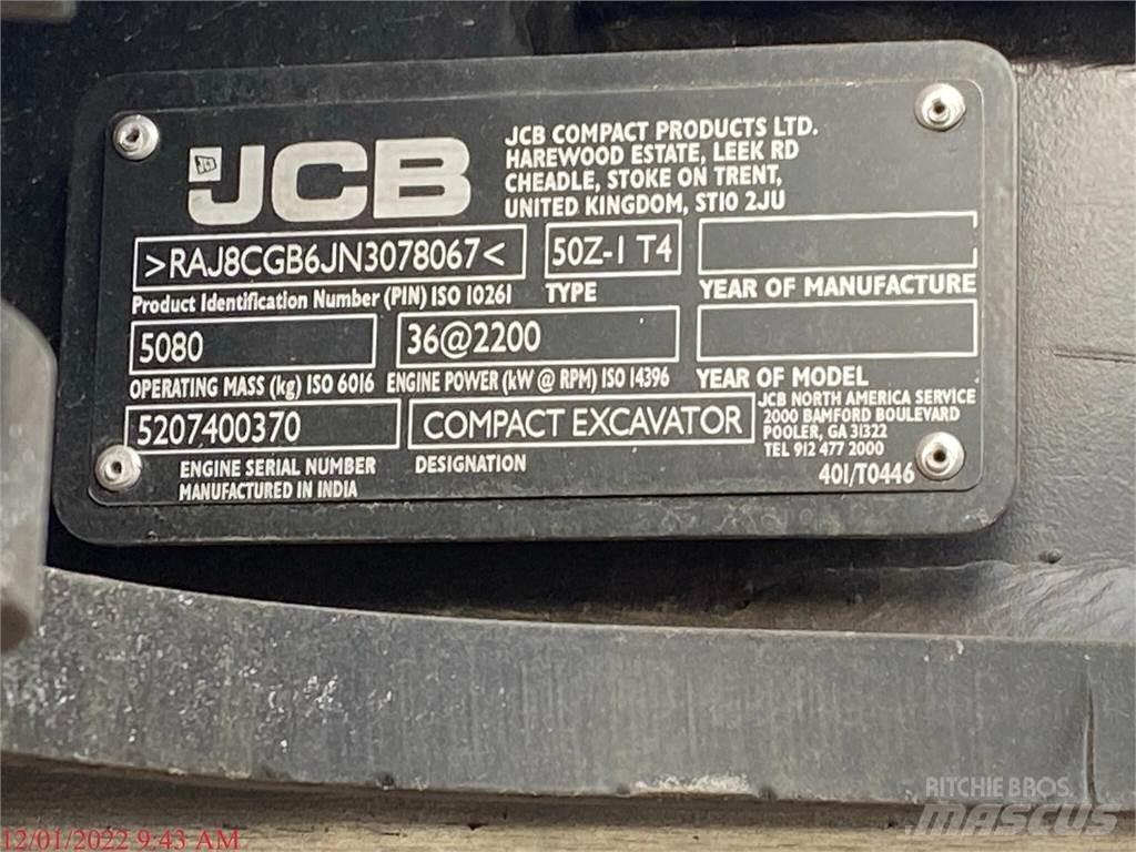 JCB 50Z-1 小型挖掘机