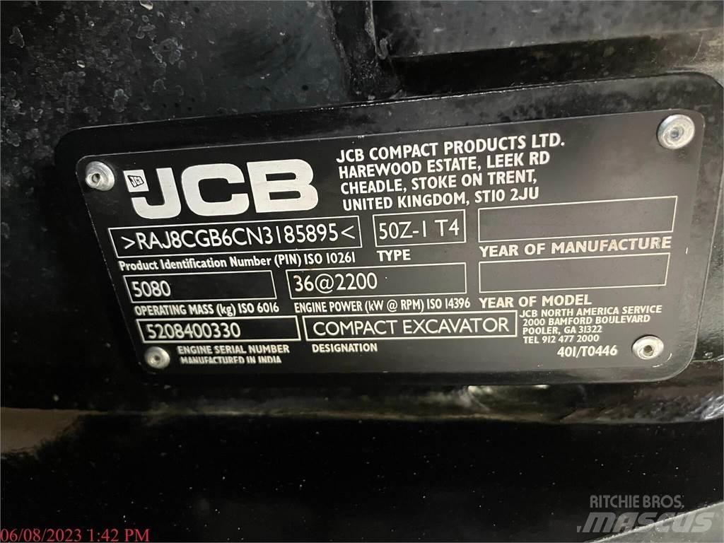 JCB 50Z-1 小型挖掘机