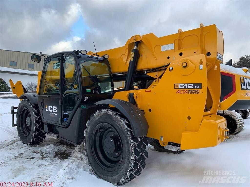 JCB 512-56 伸缩臂叉装车|叉装车