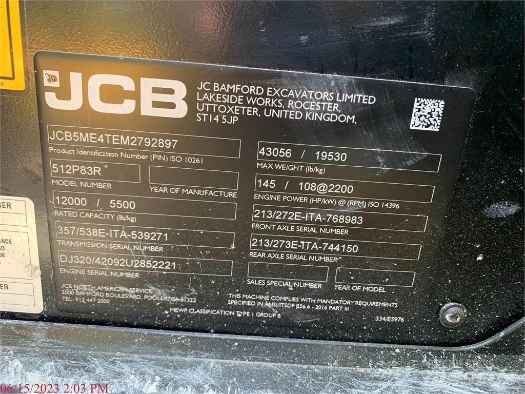 JCB 512-83R 伸缩臂叉装车|叉装车