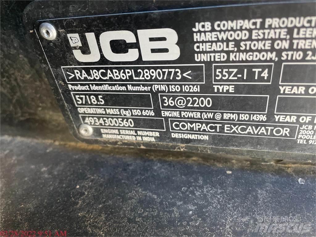 JCB 55Z-1 小型挖掘机