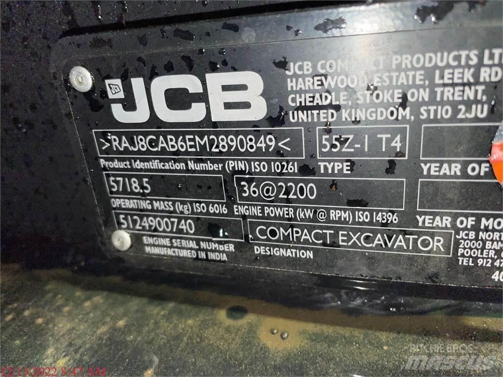 JCB 55Z-1 小型挖掘机