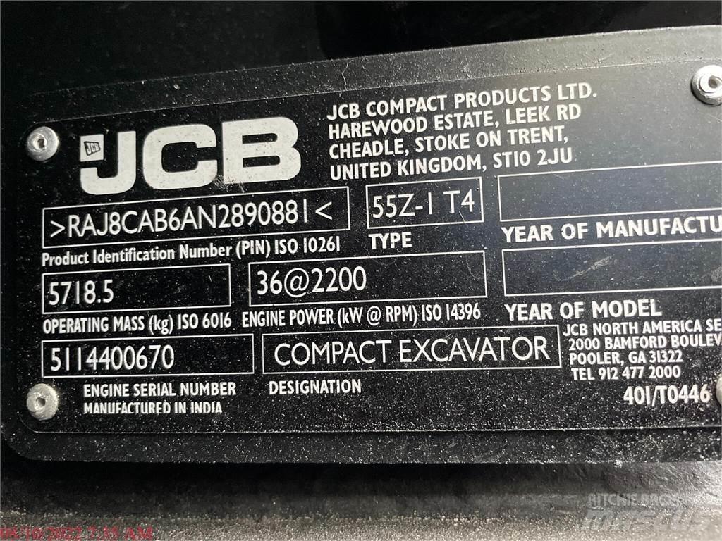 JCB 55Z-1 小型挖掘机