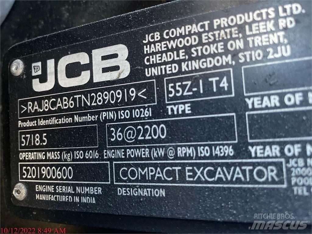 JCB 55Z-1 小型挖掘机