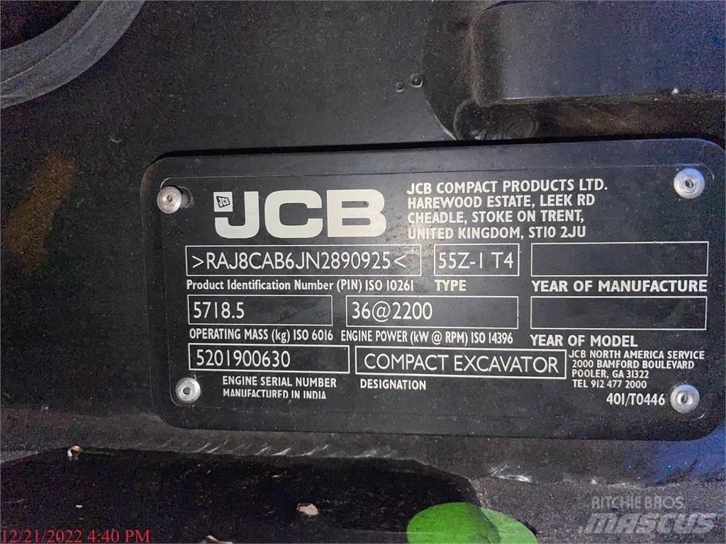 JCB 55Z-1 小型挖掘机