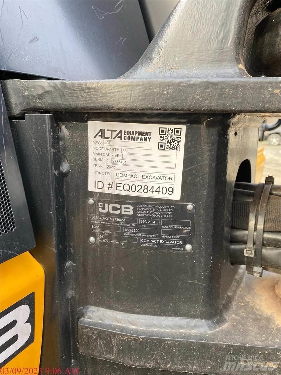 JCB 86C-2 履带挖掘机