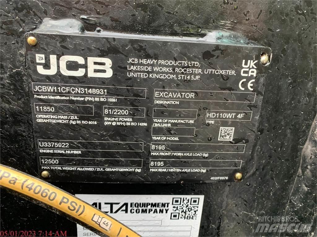JCB HD110W 轮式挖掘机