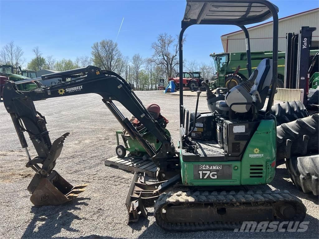 John Deere 17G 小型挖掘机