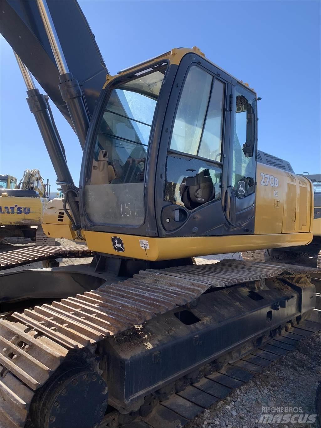 John Deere 270D LC 履带挖掘机