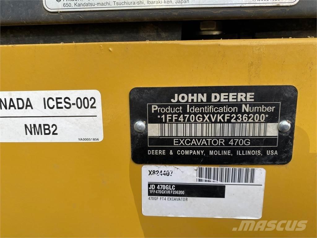 John Deere 470G LC 履带挖掘机