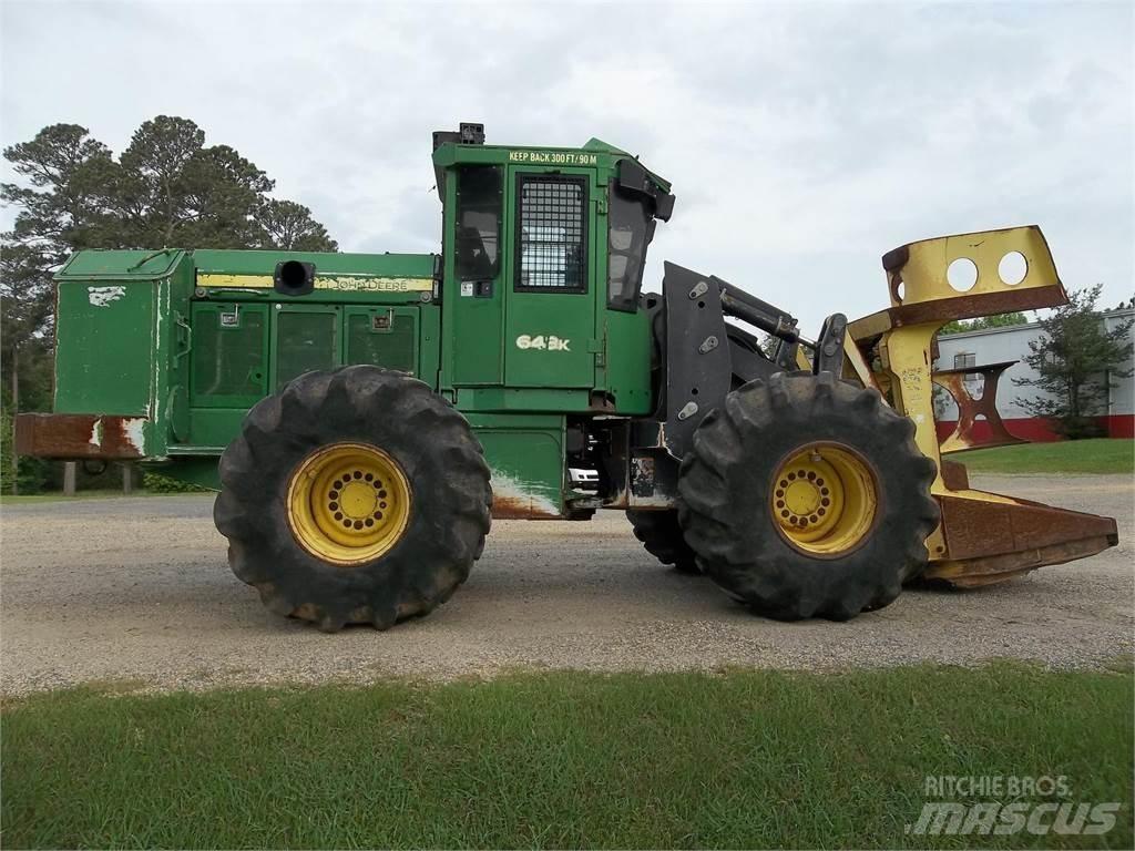 John Deere 643K 伐木机