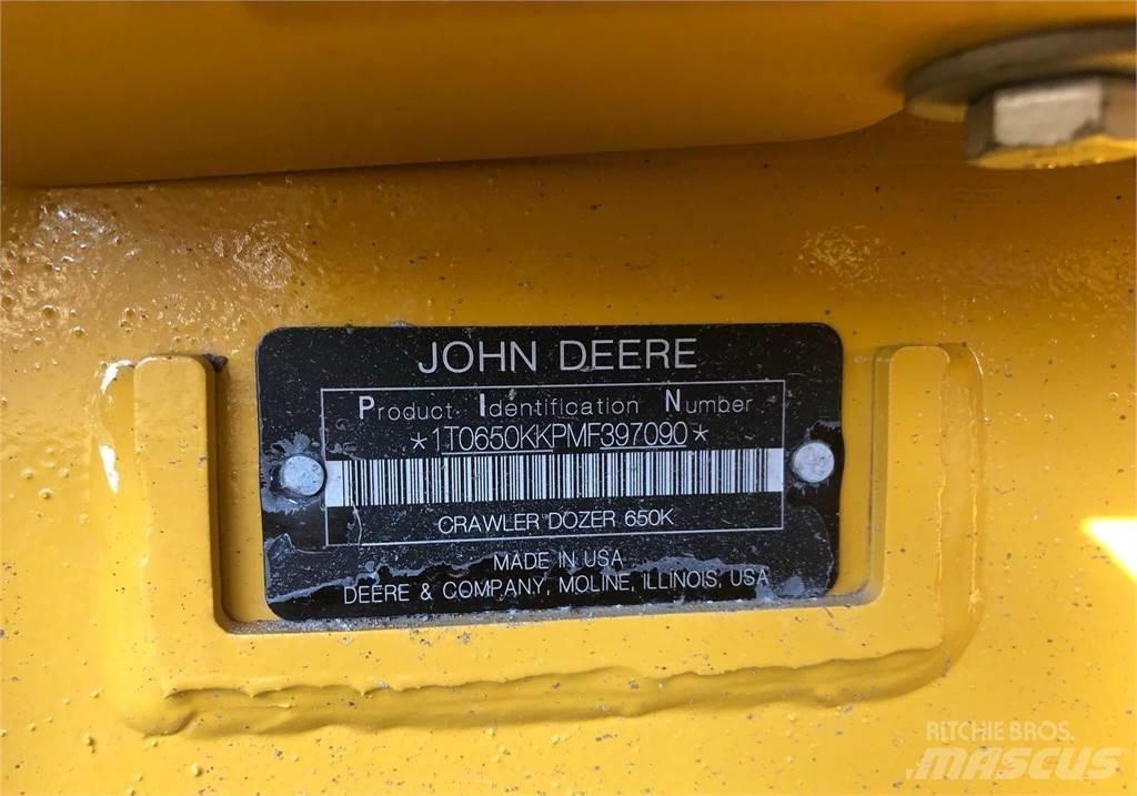 John Deere 650K LGP 履带式推土机