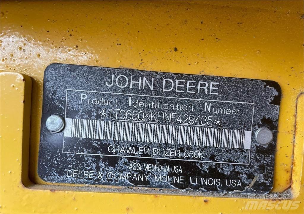 John Deere 650K LGP 履带式推土机