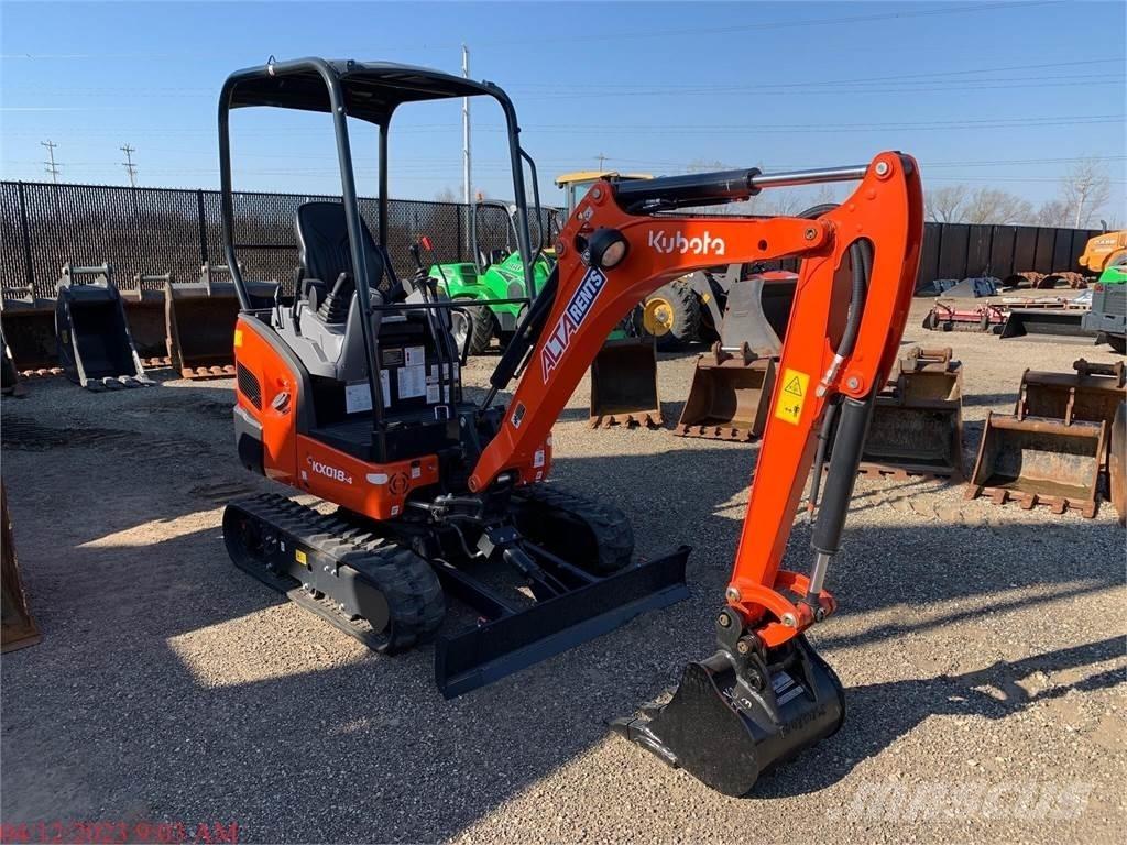 Kubota KX018-4 小型挖掘机